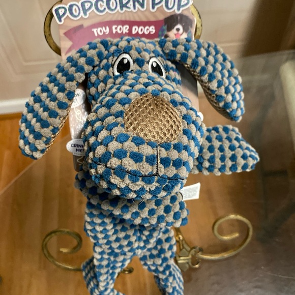 - - Bow Wow Pet Dog Toy Doggie   14” Clinker & Squeaker - Picture 2 of 5